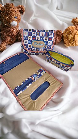 Trocador, Porta fraldas e Necessaire