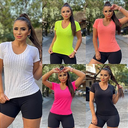 CAMISETA FEMININA POLIMIDA