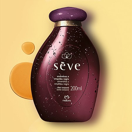 OLEO CORPORAL SEVE AMENDOAS E ORQUIDEA NEGRA - 200ML