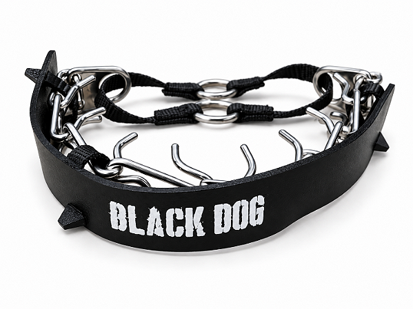 Capa colar de garra emborrachada Black Dog