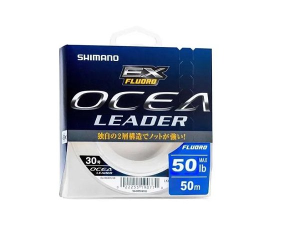 Linha Pesca Shimano Ocea Leader 0,377mm 20lb - 50m