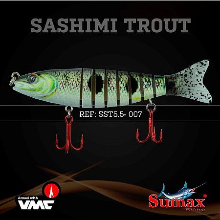 ISCA ARTIFICIAL SASHIMI TROUT PEC SST-4,5-007