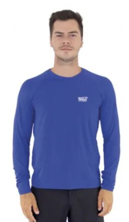 CAMISETA DE PESCA MAR NEGRO SLIM POLIAMIDA ROYAL G