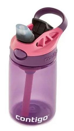 SQUEEZE KIDS AUTOSPOUT TRITAN 414ML ROSA/ROXO