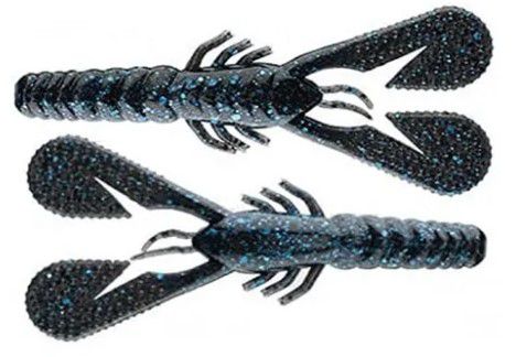 ISCA ARTIFICIAL Z- MAN TURBO CRAWZ BLACK BLUE FLAKE