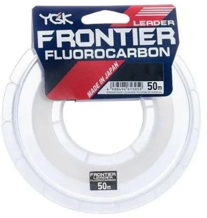 LINHA FLUORCARBONO YGK LEADER FRONTIER 10  0,56MM 35LB 50M