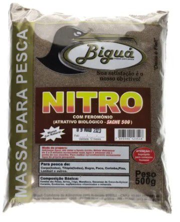 NITRO COM FEROMONIO BIGUA ATRATIVO BIOLOGICO SACHE 50G 500G