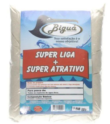 SUPER LIGA + SUPER ATRATIVO 500G BIGUA