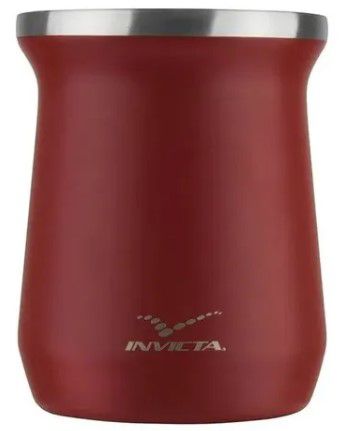 CUIA TERMICA 250ML VERMELHO