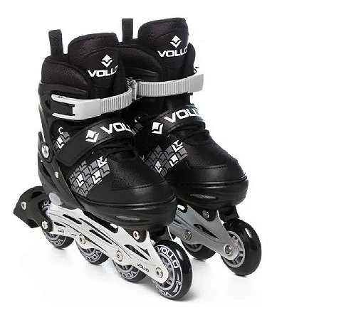 PATINS ABEC 5 CINZA M VOLLO