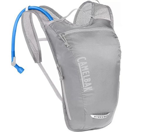 MOCHILA HIDRATAÇÃO CICLISMO CORRIDA FEMININA 1,5L CAMELBAK PRATA