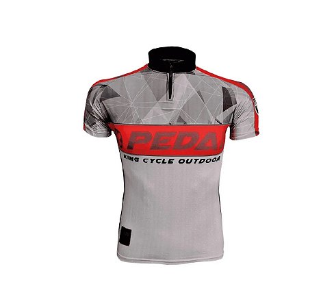 Camisa Camiseta Ciclismo King Proteção Uv50 Masc. Pedal 01