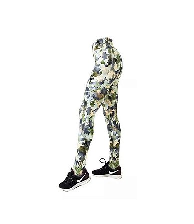 Calça Legging Feminina Mar Negro Uv 50 - Camuflado