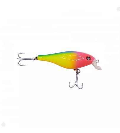 Isca Artificial Mathias Max Shad 70 Tucunaré Traíra Floating - Cor 15