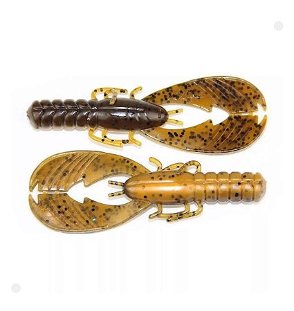 Isca Artificial X Zone Muscle Back Craw Traíra Black Bass 7uCraw - Cor Bama Craw