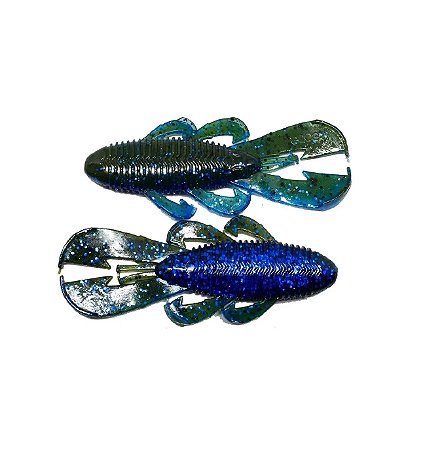 Isca Artificial Pesca Googan Bandito Bugs 10cm 12g - 7un - Cor Okeechobee Craw