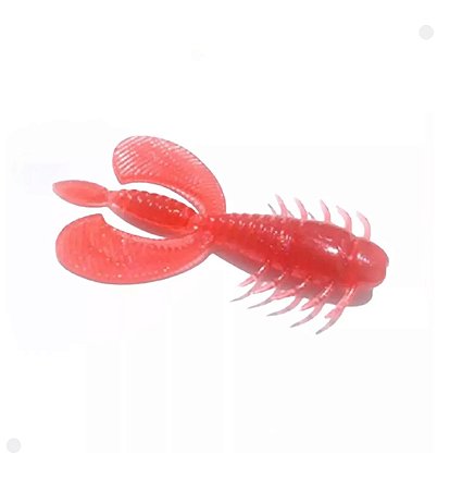 Isca Artificial Monster 3x Fly Wing Traíra Tucunaré - 3un -Cor Premium Red