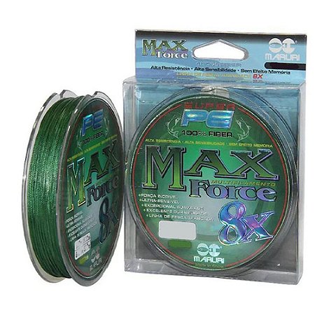 LINHA MULTIFILAMENTO MARURI 8X PE MAX 300M 0,40MM 107LBS