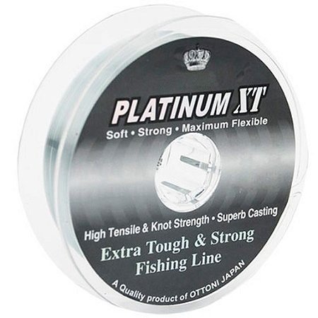 LINHA MONOFILAMENTO OTTONI PLATINUM XT 0,40MM 100 M