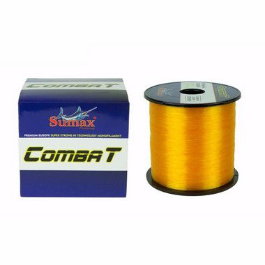 LINHA MONOFILAMENTO SUMAX COMBAT LARANJA 0,45MM CBL916-1/4 40LBS 580M