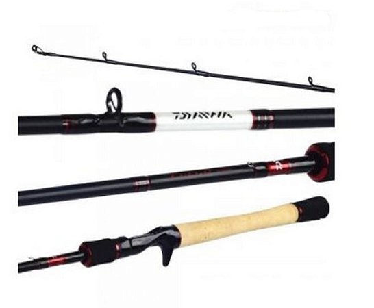 VARA 2 PARTES CARRETILHA DAIWA FUEGO FG 562MXB-BR 1,68M 8-17 LBS