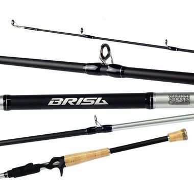 VARA 2 PARTES CARRETILHA MARINE SPORTS BRISA BR-C662MH (NOVA) 1,98M 12-25LB