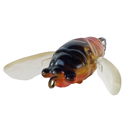 ISCA ARTIFICIAL LIZARD BUG LURE 4,5CM 5,5GR COR 04 BROW GLASS