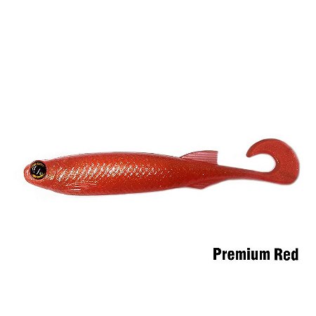 ISCA ARTIFICIAL SOFT MONSTER 3X E-SHAD PREMIUM RED 5 UNID