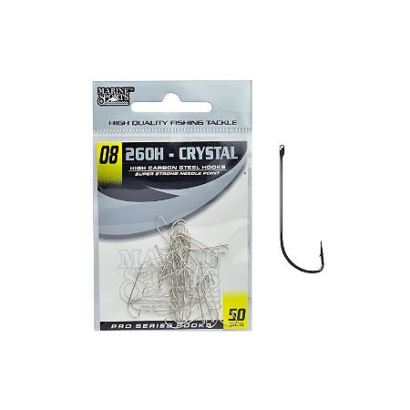 ANZOL CARTELA MARINE SPORTS 260H NICKEL 10 C/ 50