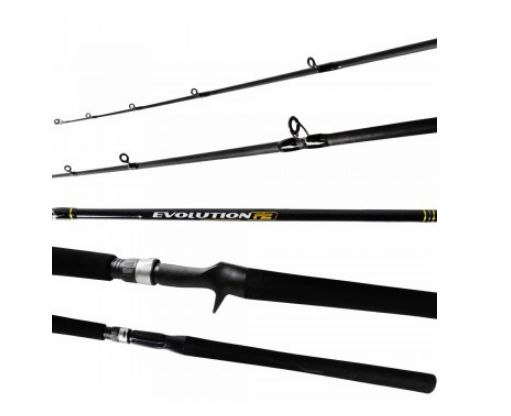 VARA INTEIRA CARRETILHA MARINE SPORTS EVOLUTION G3 C651MH 1,95M 15-30LBS