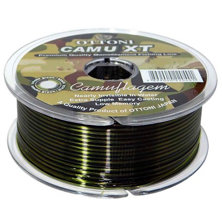 10 CARRETEIS LINHA MONO CAMU XT 0,40MM 100M