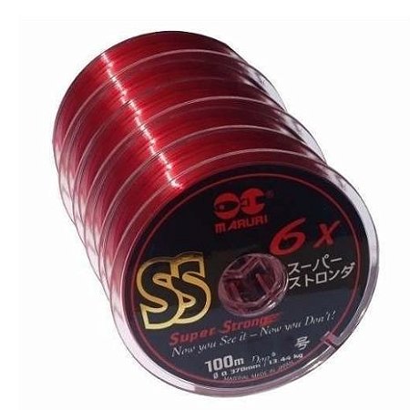 5 CARRETEIS LINHA SUPER STRONG SS 2.5 0,26MM 100M