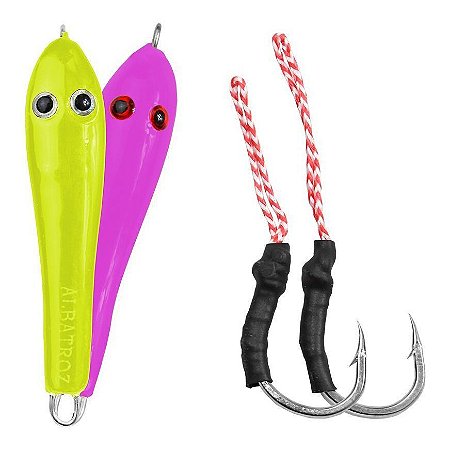 ISCA ARTIFICIAL ALBATROZ JIG SAPINHO LEMON PINK 50G