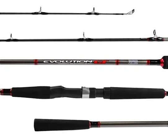 VARA INTEIRA MOLINETE MARINE SPORTS EVOLUTION MS-S601M 1,83M 20-40 LBS