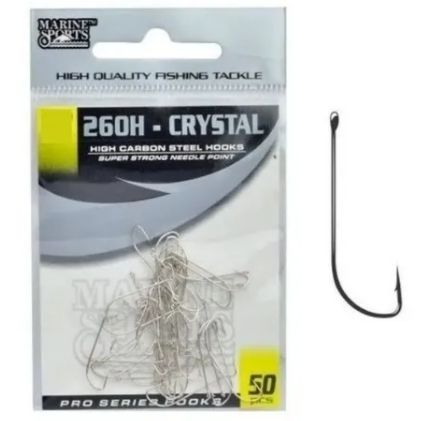 ANZOL CARTELA MARINE SPORTS 260H NICKEL 14 C/ 50