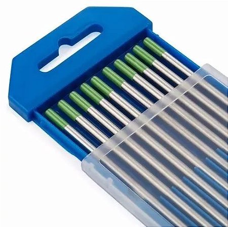 Eletrodo Tungstênio c Ponta Verde 3,2mm x 150mm  - preço por unidade