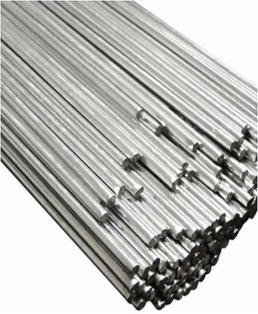 Vareta de Alumínio ER 4043 5% SI,  4,00 mm x 1m, Embalagem 1 KG