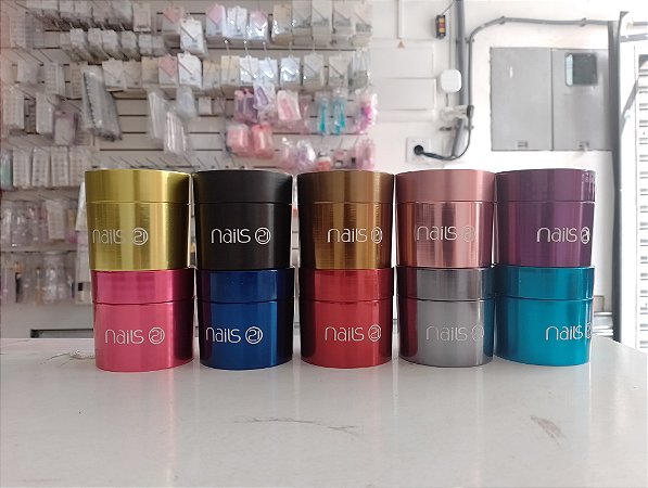 Pote de alumínio Nails 21