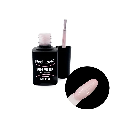 Base Coat Nude Rubber 14 [Light Pink] - Real Love 12ml