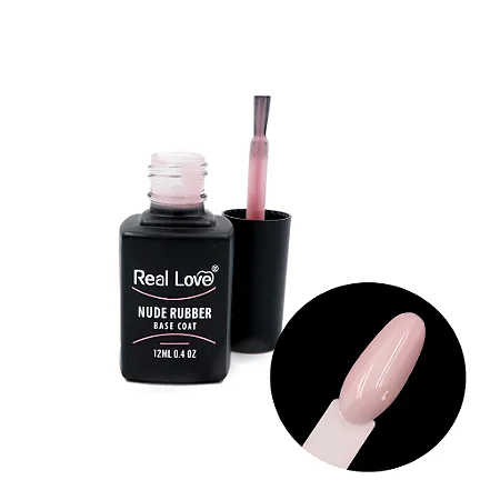 Base Coat Nude Rubber 16 [Milk Pink] - Real Love 12ml
