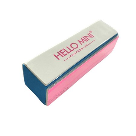 Lixa bloco - Hello Mini