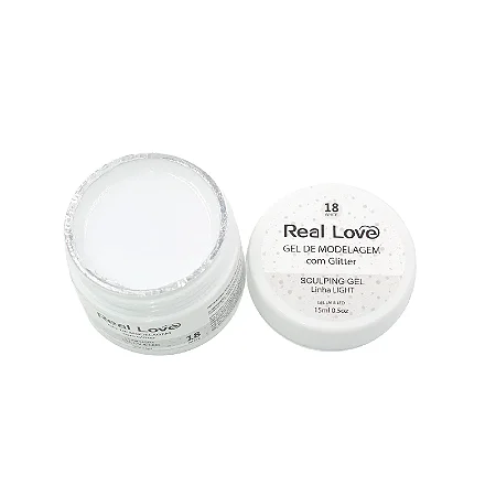Sculpting Gel glitter - Real Love 15ml