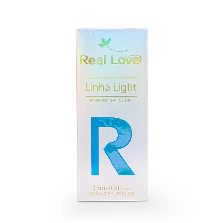 Base em gel Nude - Real Love 15ml