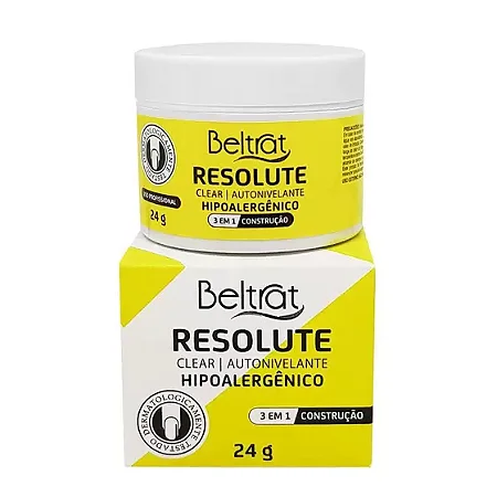 Gel 3 em 1 Resolute Clear - Beltrat 24g