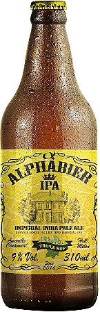 ALPHABIER Imperial IPA (triple dryhop) - Garrafa 310 ml