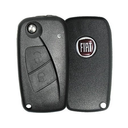 Carcaça Chave Canivete Fiat Punto Ducato Stilo 2 Botões
