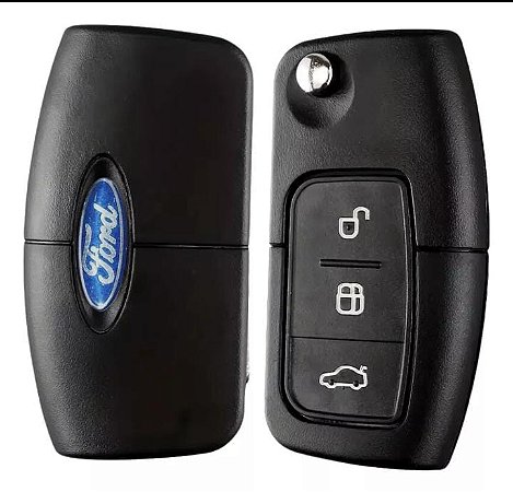 Capa Carcaça Chave Canivete Ford Focus New Fiesta Ecosport