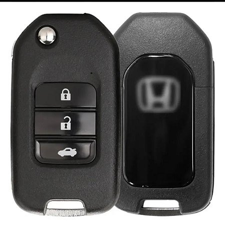 Carcaça Chave Canivete Honda Civic 2015 2016 2017 2018