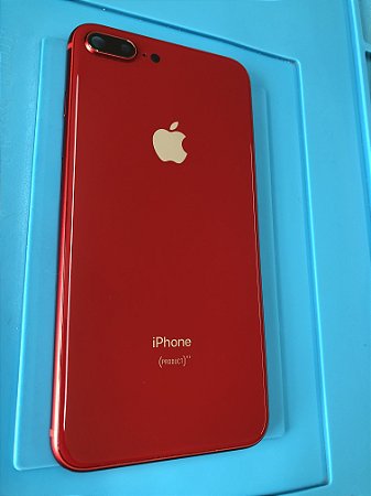 Carcaça Chassi Iphone 8 Plus Red Original Apple!!