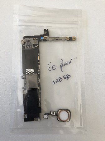 Placa Iphone 6s Plus 128GB Original Apple com Biometria !!!